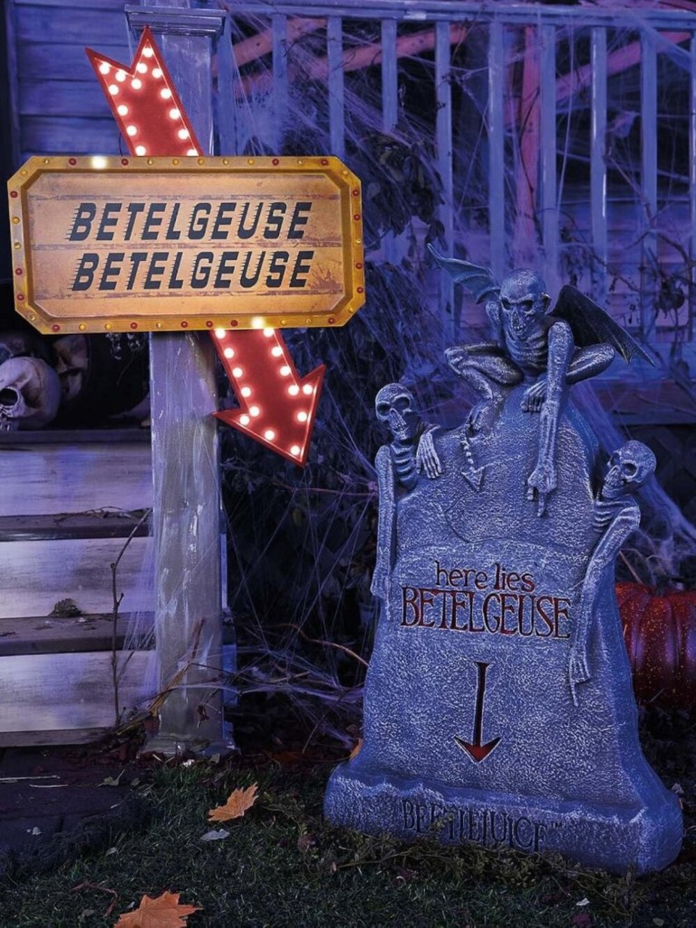 Light-Up Beetlejuice Marquee Sign | Officially Licensed Wall Art | Multicolor
